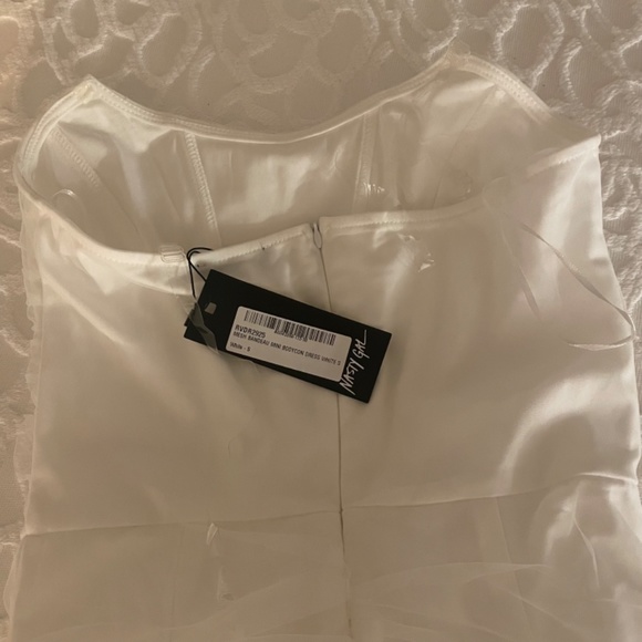 NWT white mesh corset dress - Picture 3 of 3